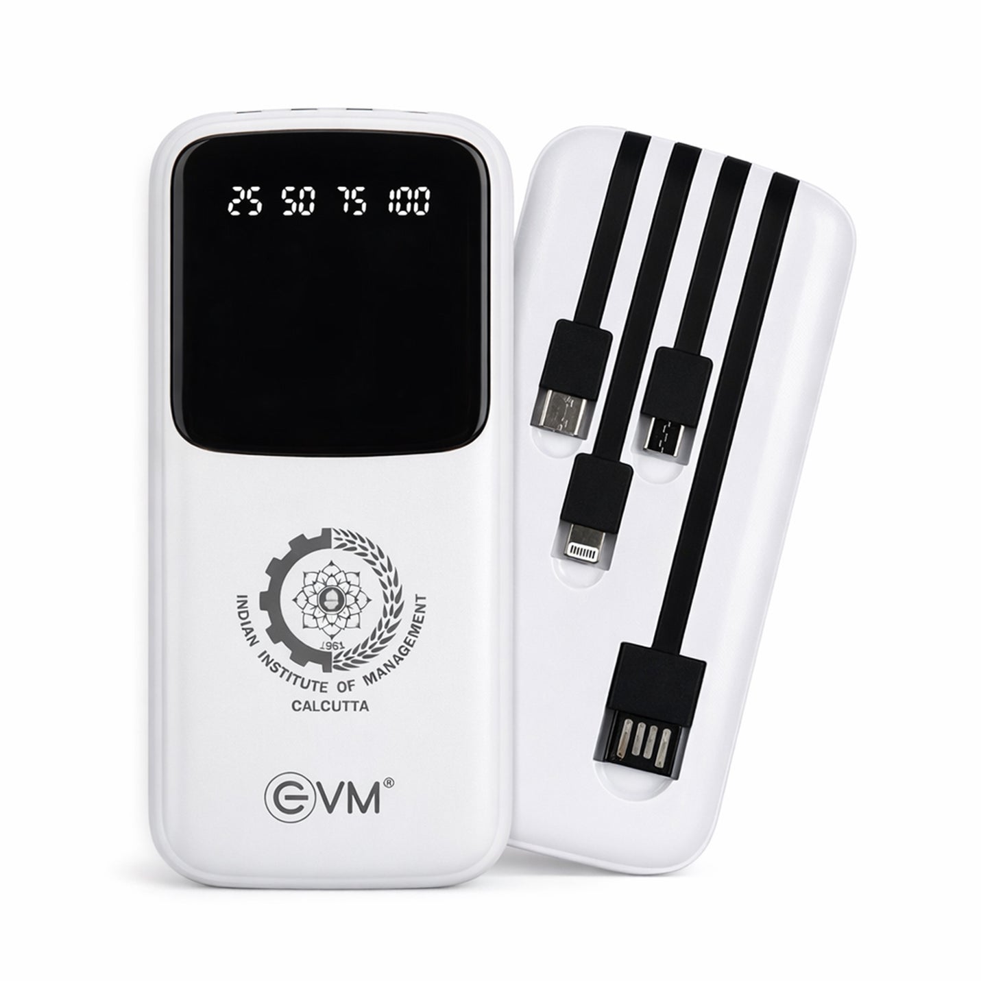 White Personalised Smart Encase Power Bank 