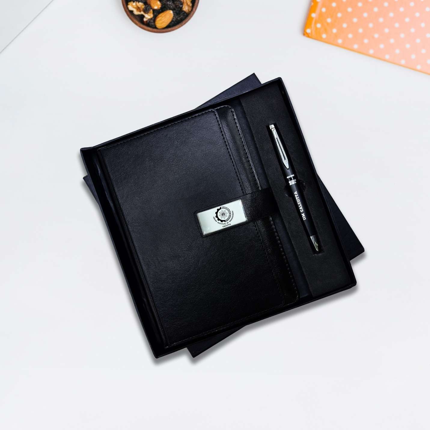 Classy Black 2 in 1 IIMC Merchandise Pen & Diary Gift set