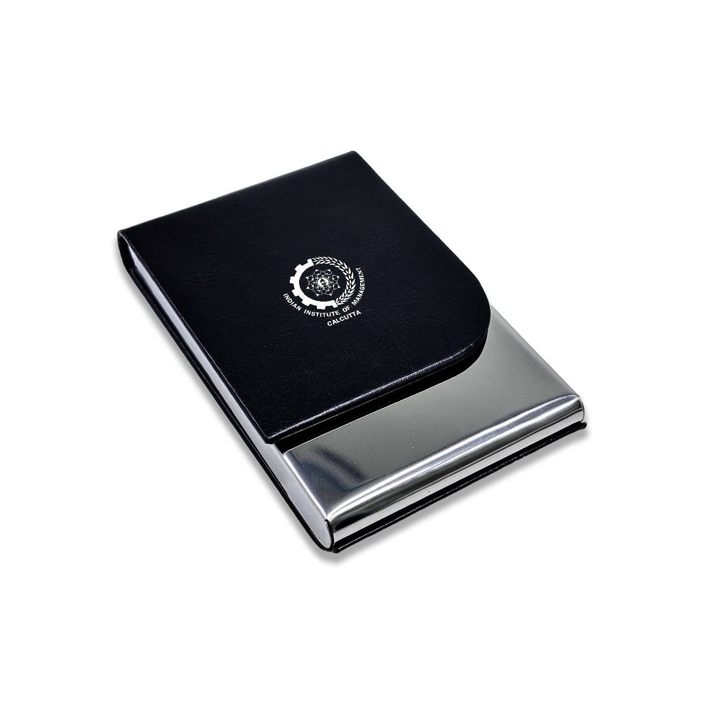 Top-tier 2 in 1 IIMC Logo Black Pen & Card Holder Gift set