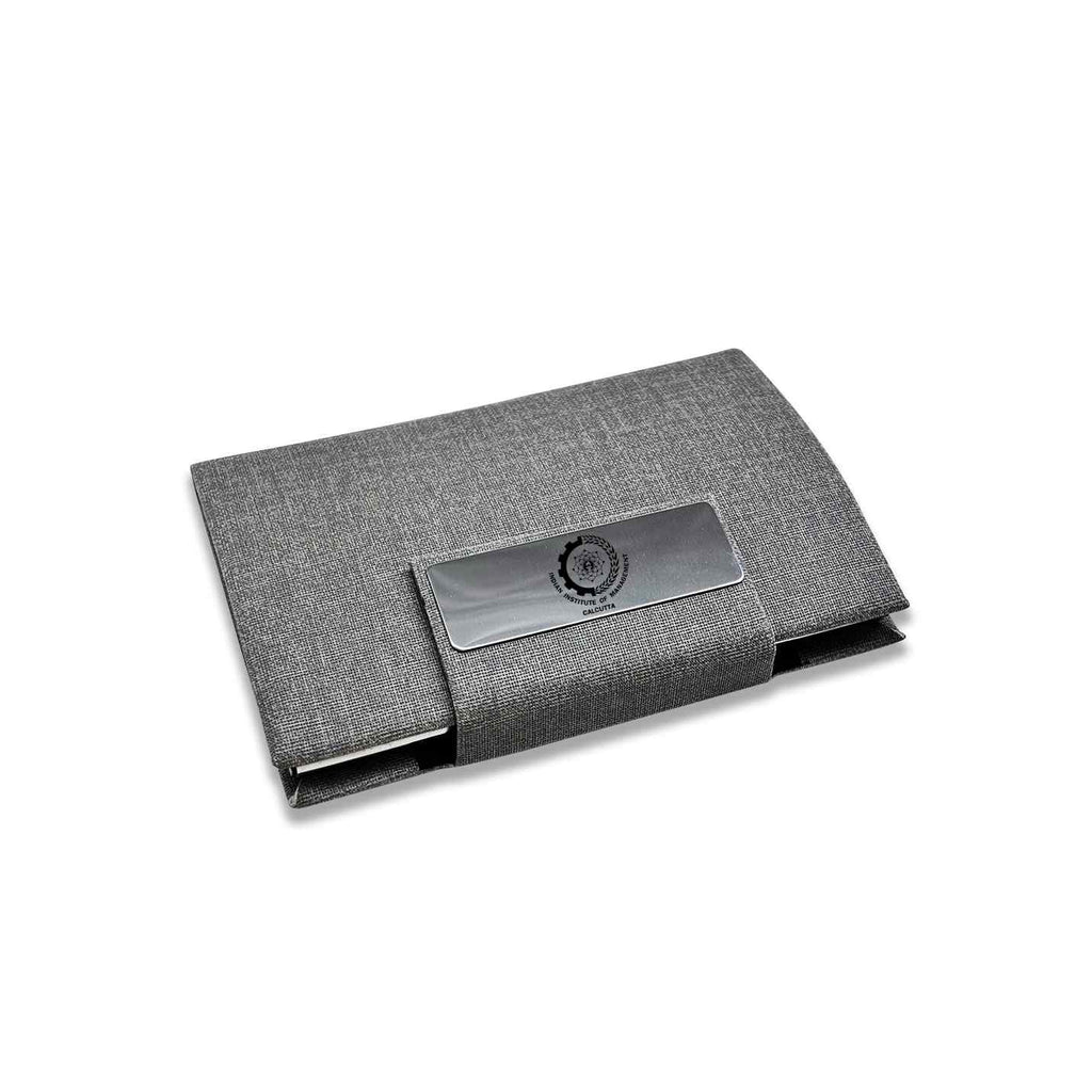Top-quality 2 in 1 IIMC Logo Grey Pen & Card holder Gift set