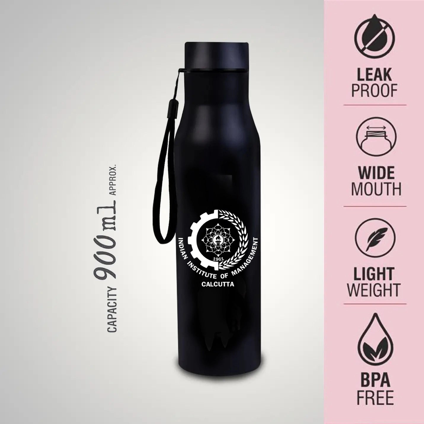 IIMC Branded Cola Colored Stainless Steel Bottle