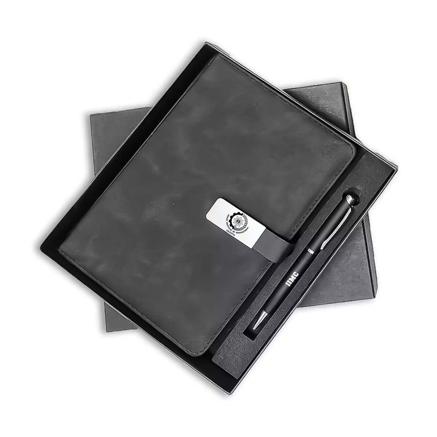 IIMC Black Diary & Pen Gift Set
