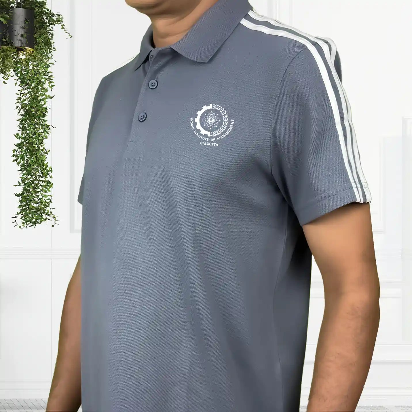 Signature IIMC Alumni Adidas Polo T-shirts