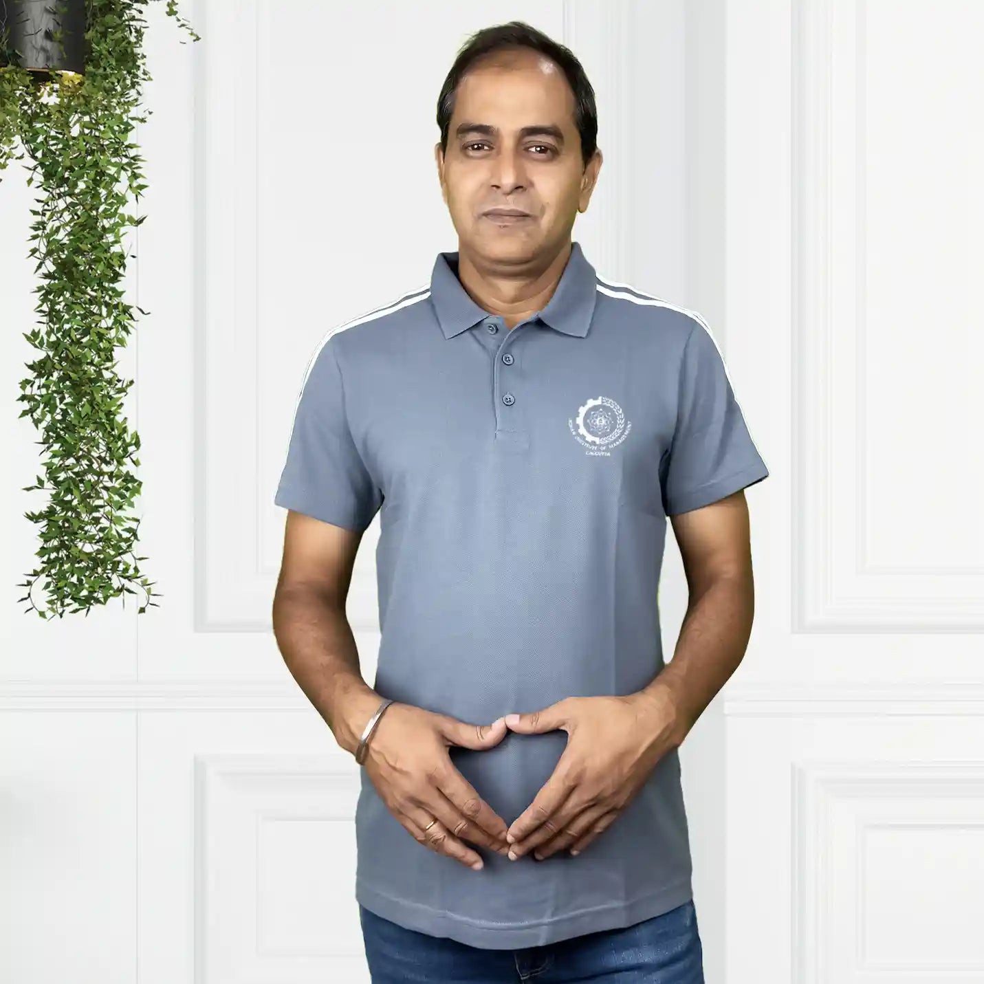 Signature IIMC Alumni Adidas Polo T-shirts