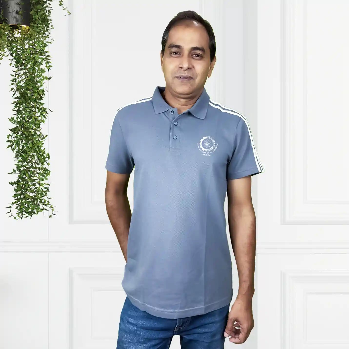 Signature IIMC Alumni Adidas Polo T-shirts