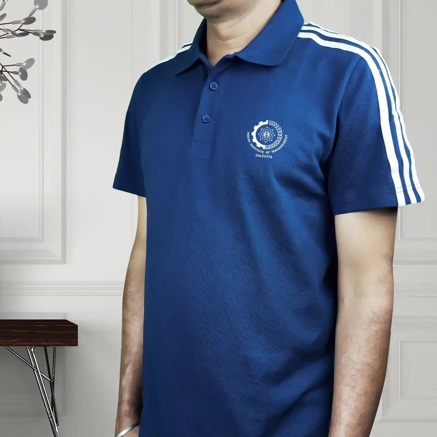 Classic IIMC x Adidas Logo Polo T-shirts