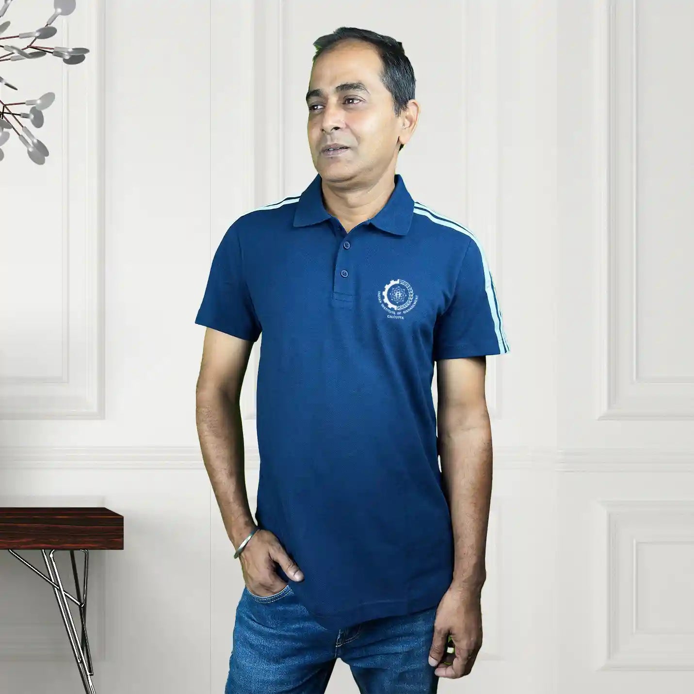 Classic IIMC x Adidas Logo Polo T-shirts