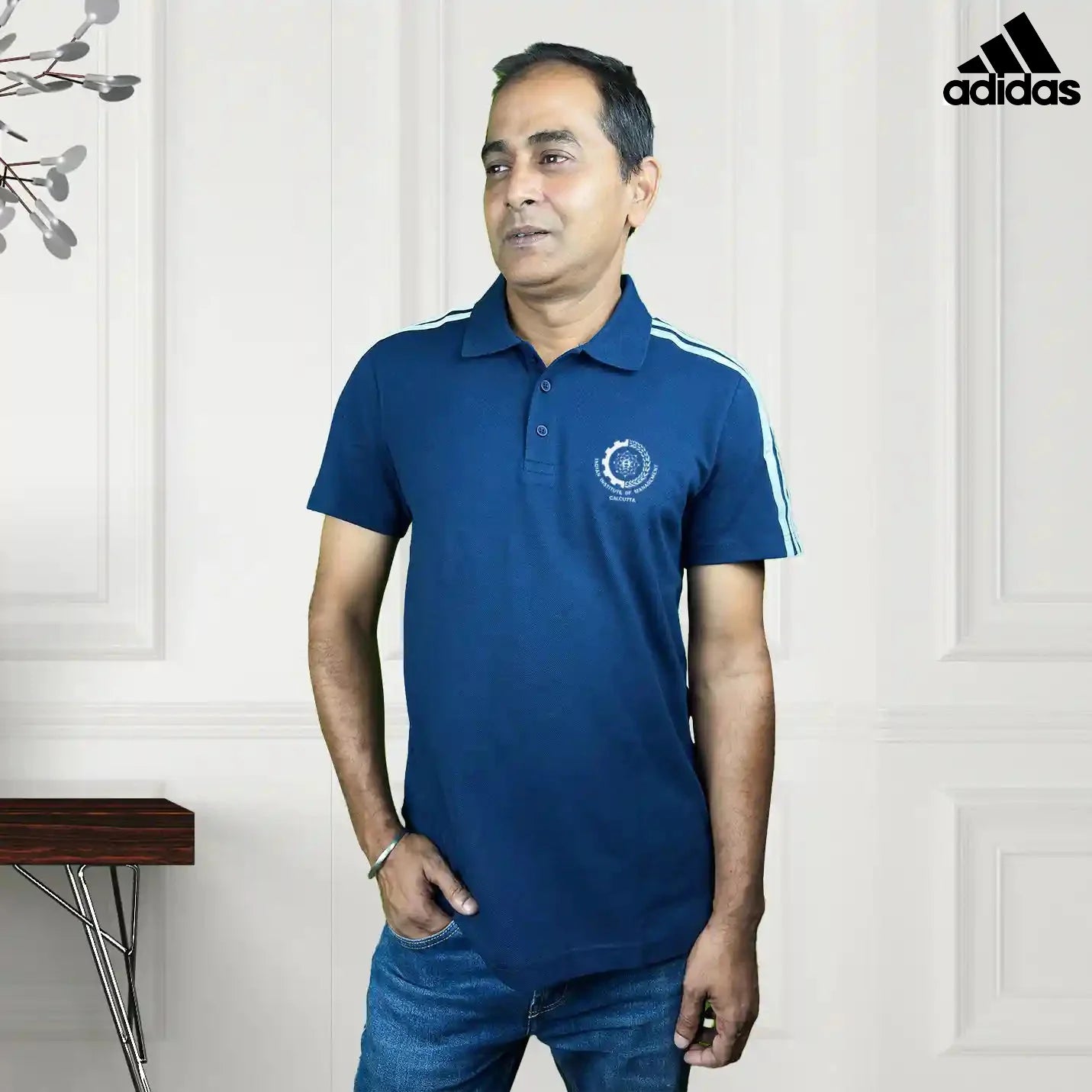 IIMC x Adidas Logo Polo T-shirts