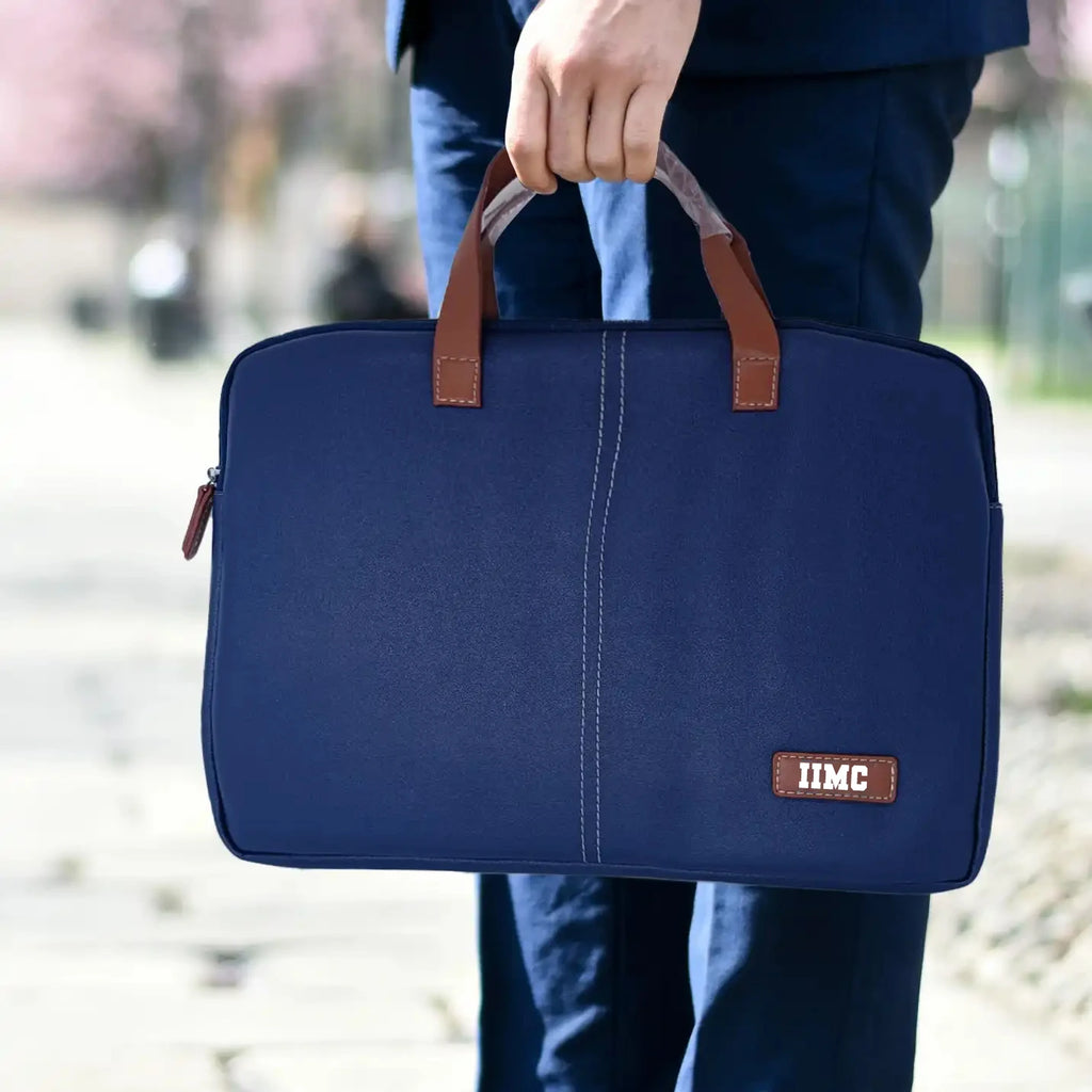 Trendy Black IIMC merchandise Laptop bag