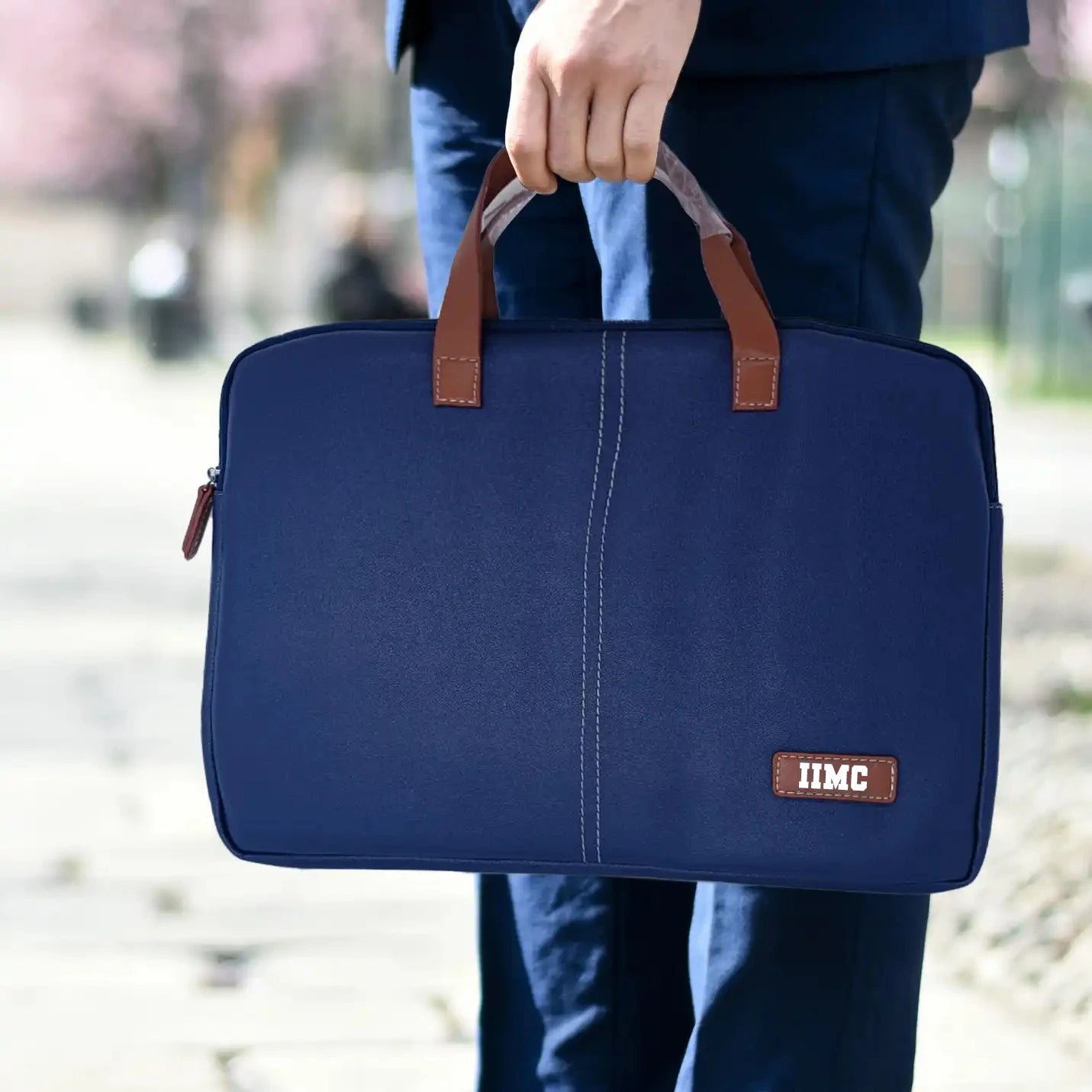 Trendy Black IIMC merchandise Laptop bag