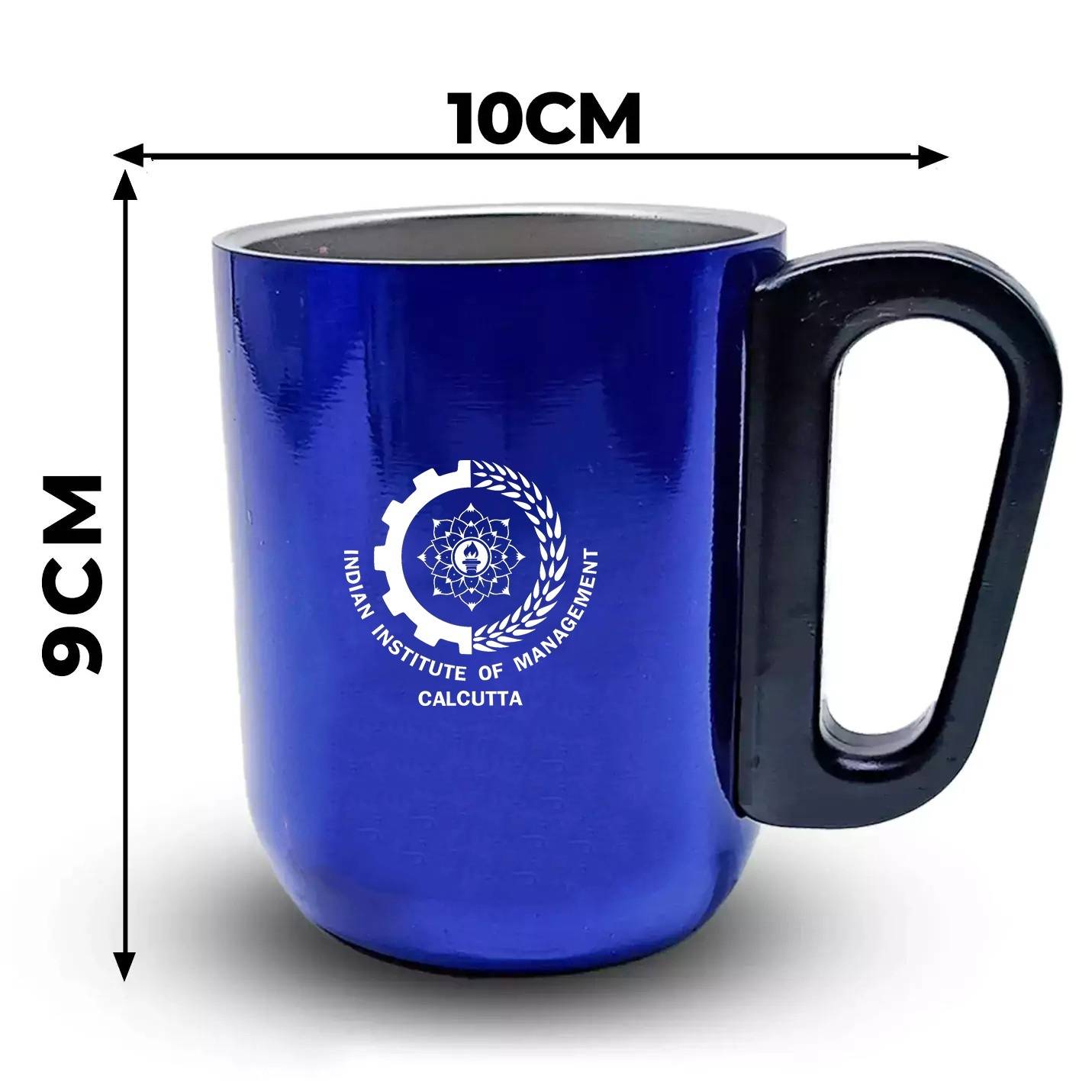 Elite IIMC Logo Black Coffee Mug With Lid