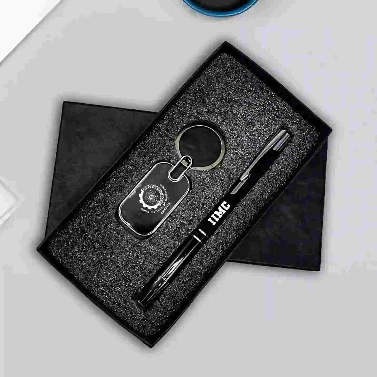 IIMC Branded Pen & Keychain Combo