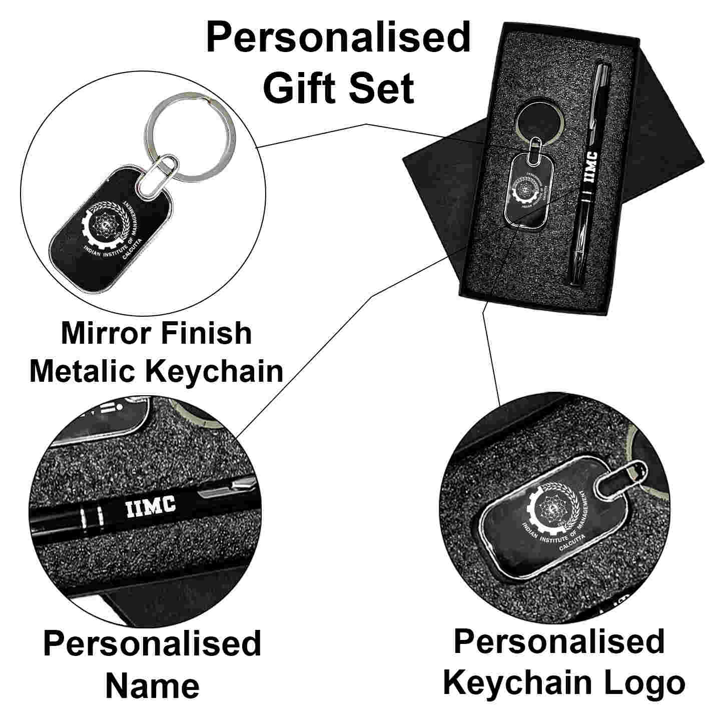IIMC Branded Pen & Keychain Combo