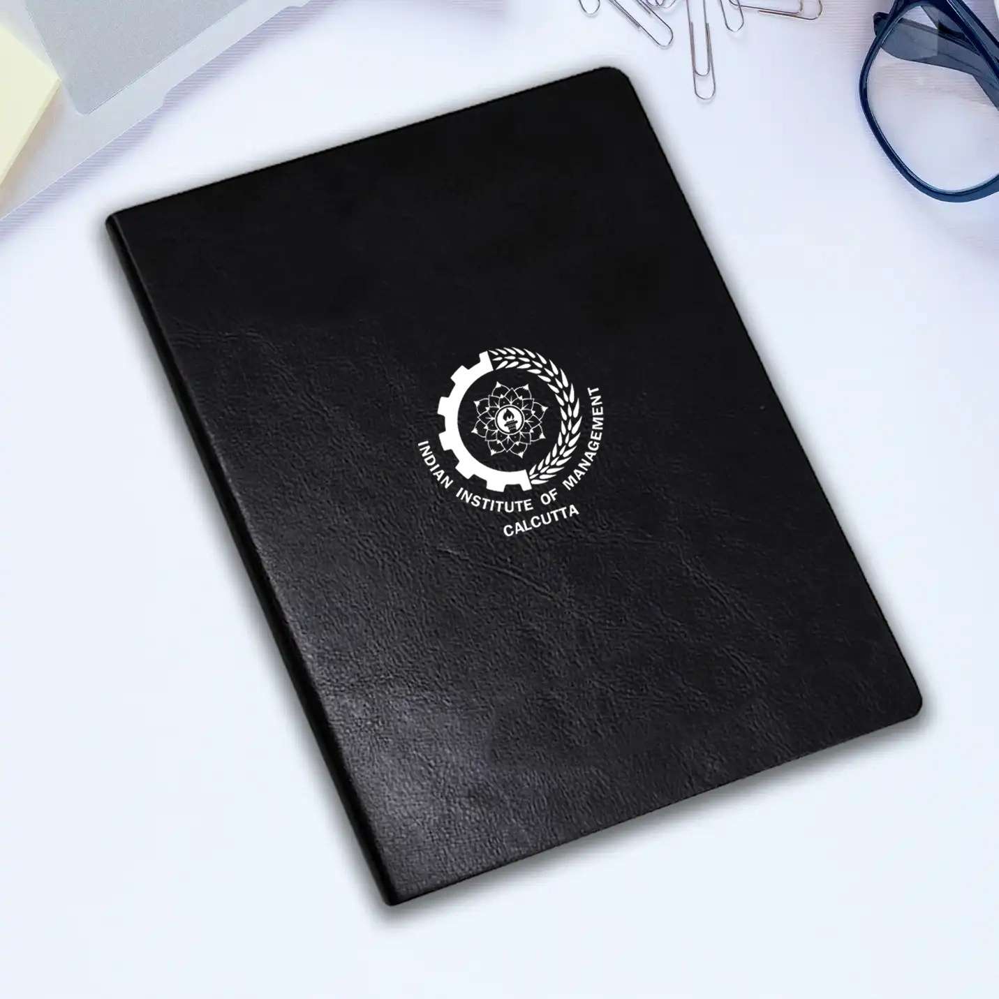 Classic IIMC Logo Economy A5 Black Diary