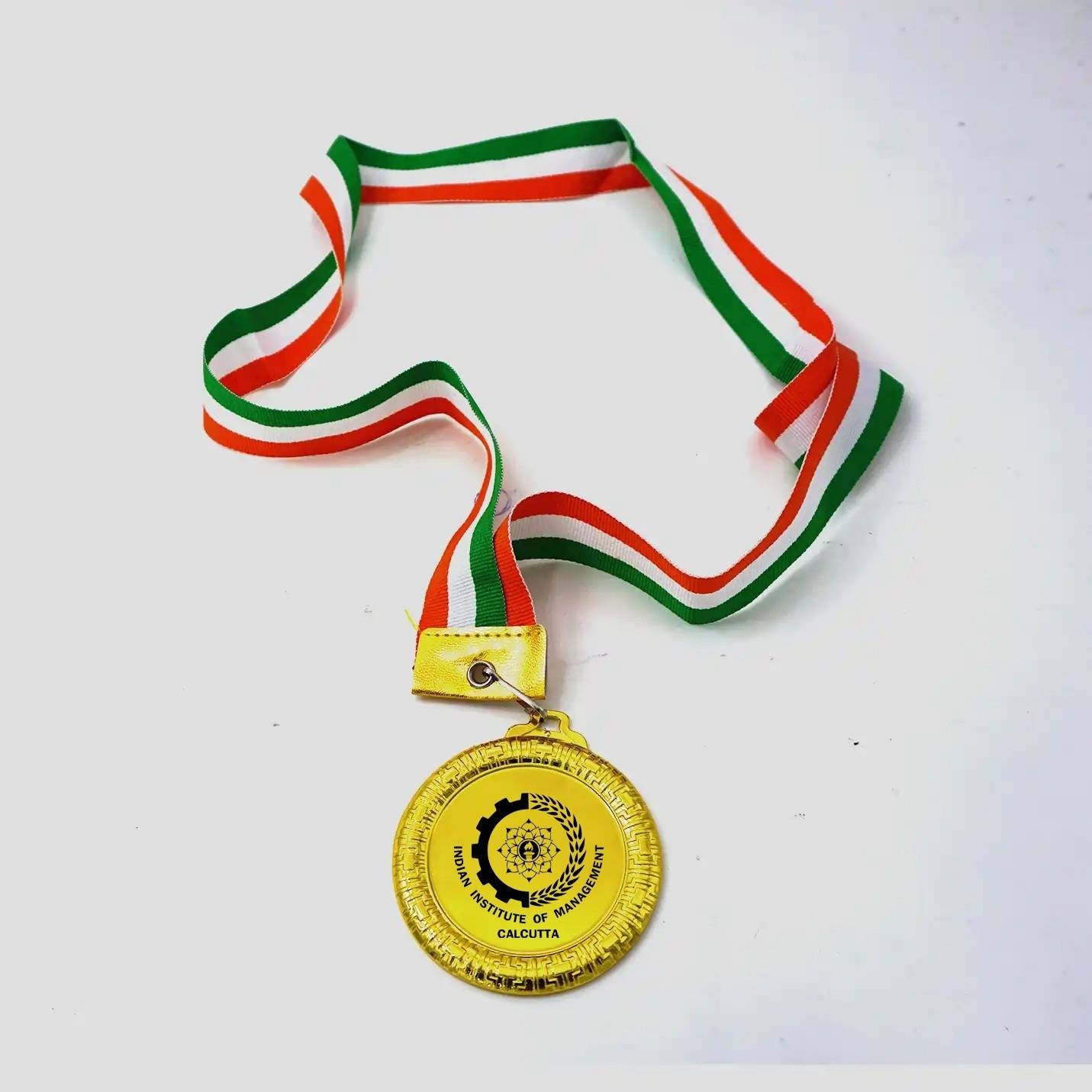 Victory Gold Award Medal with Tricolour Ribbon – 2.76 Inch