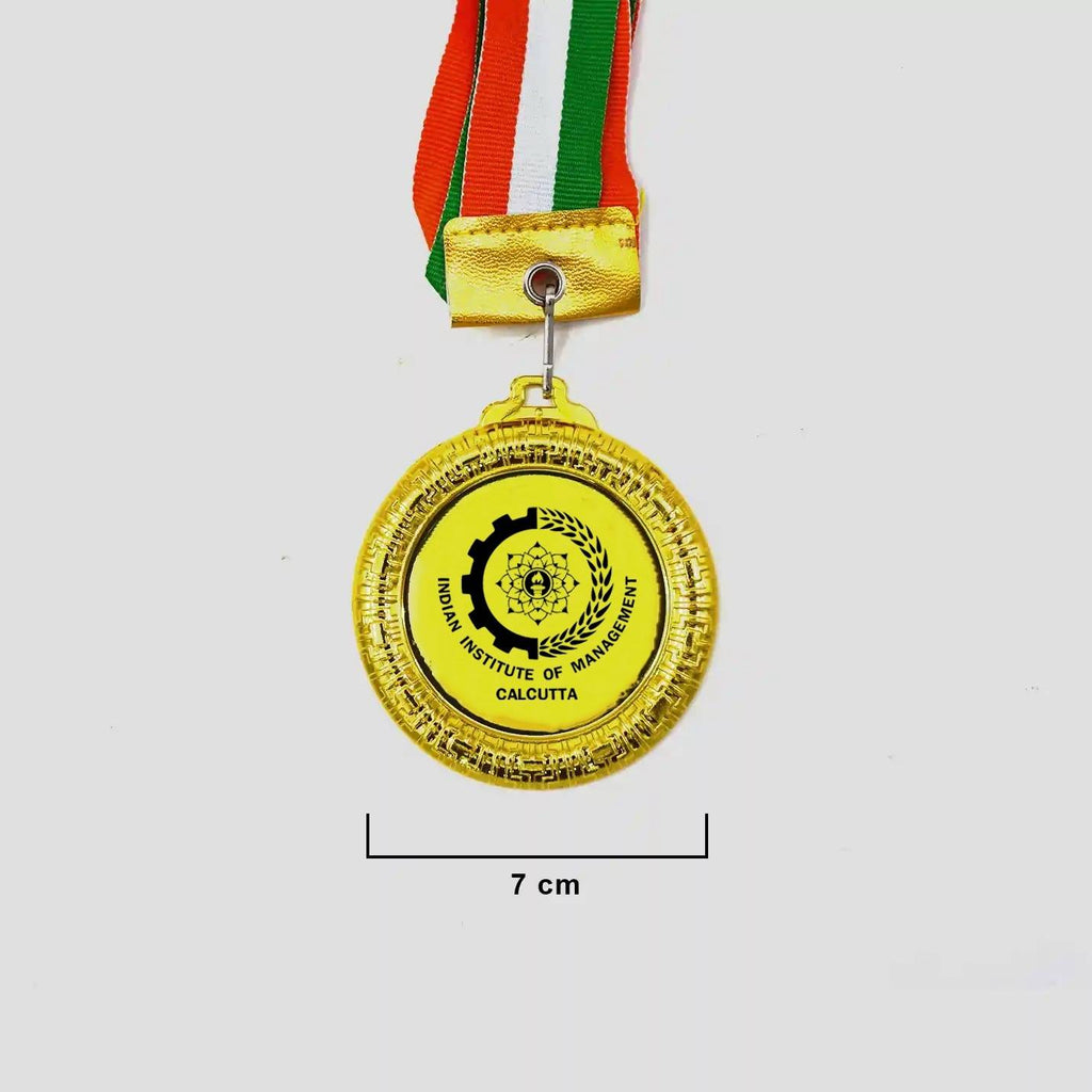 Victory Gold Award Medal with Tricolour Ribbon – 2.76 Inch