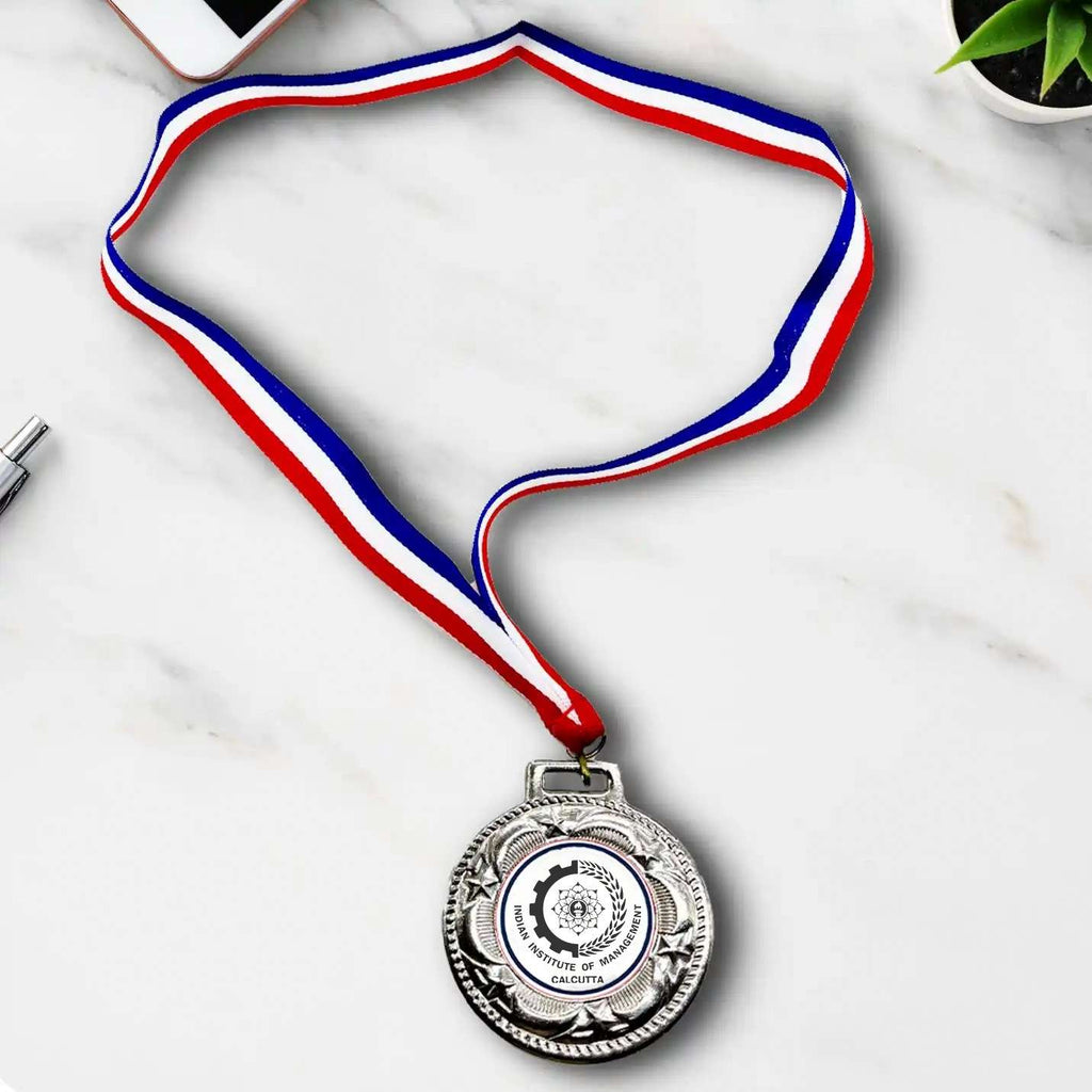 Silver Glory Award Medal with Tricolour Ribbon