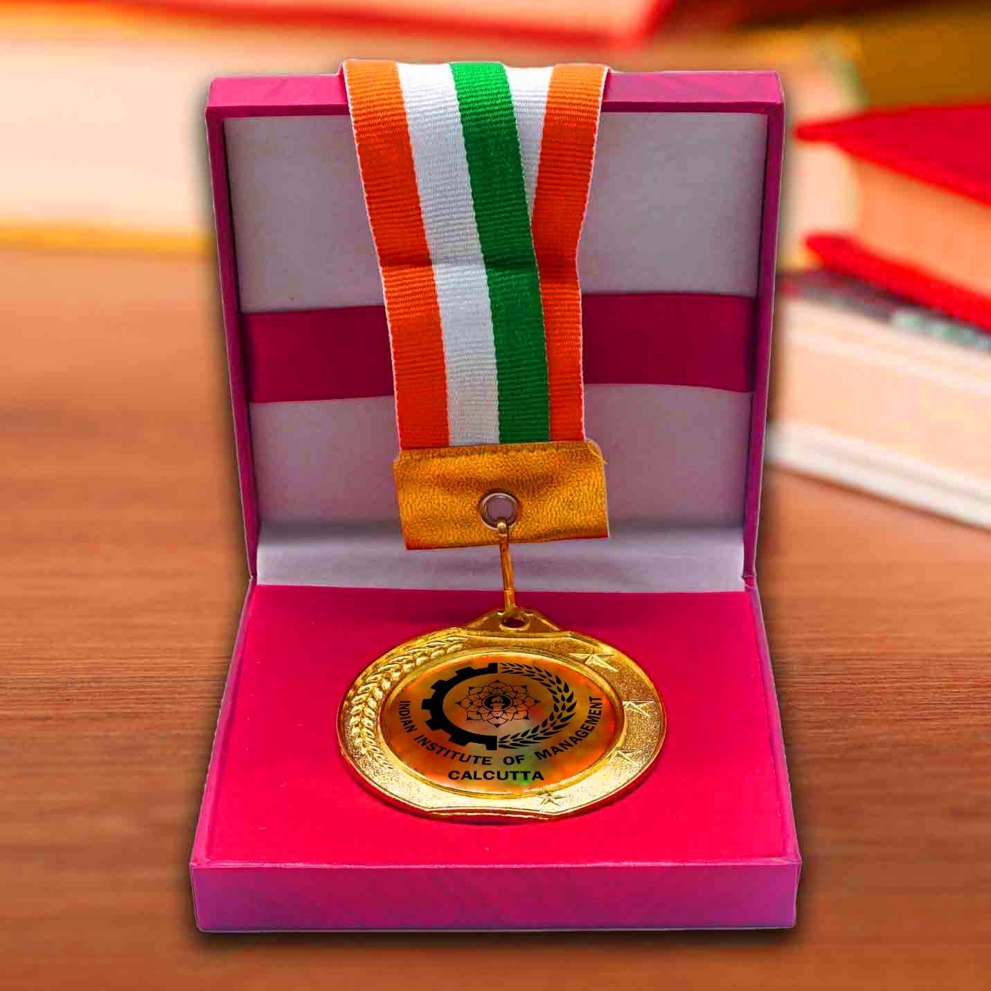 Top-notch Victory Gold Metal IIMC Merchandise Medals