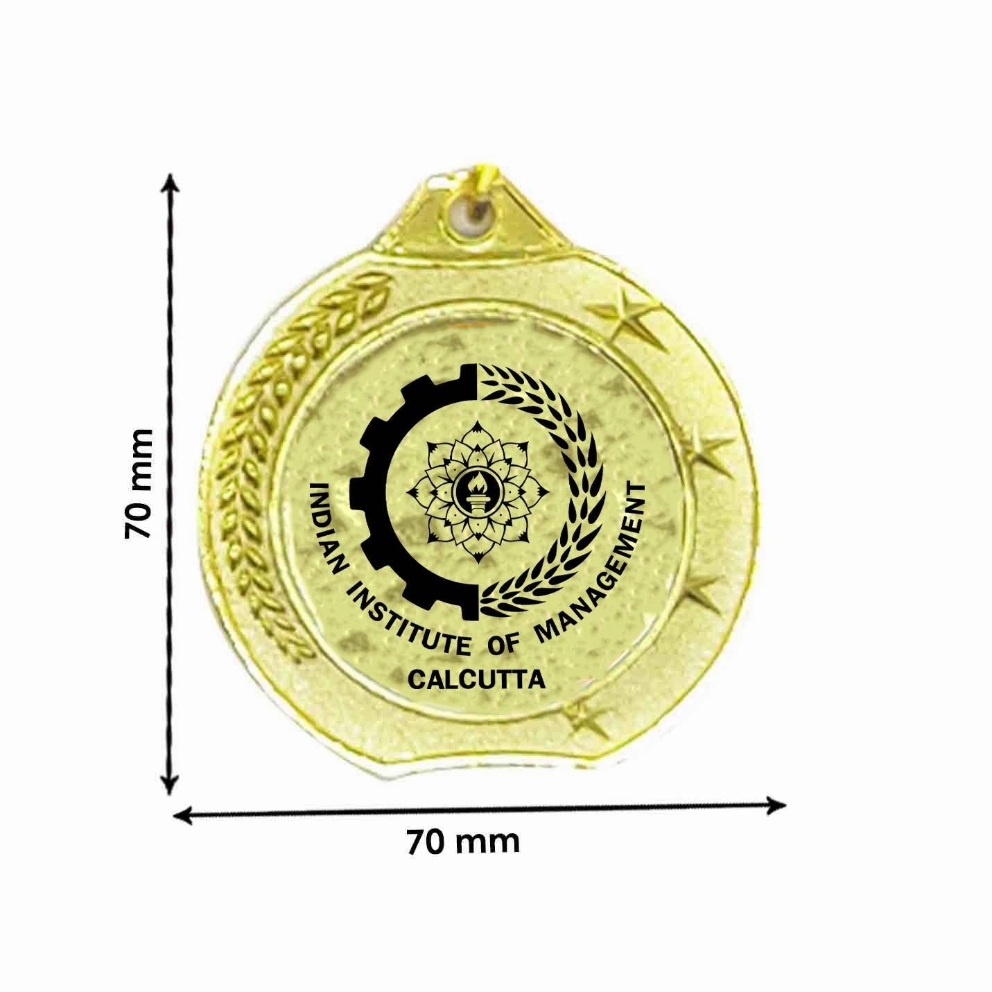 Top-notch Victory Gold Metal IIMC Merchandise Medals