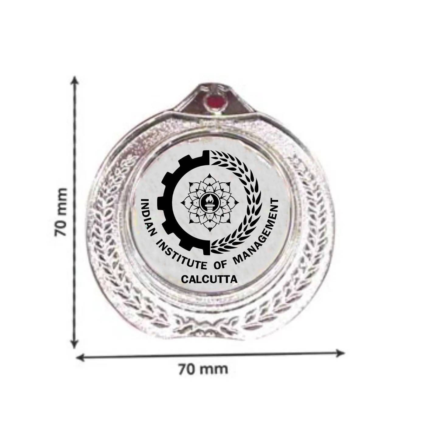Premium-Quality Triumph IIMC Signature Silver Metal Medals