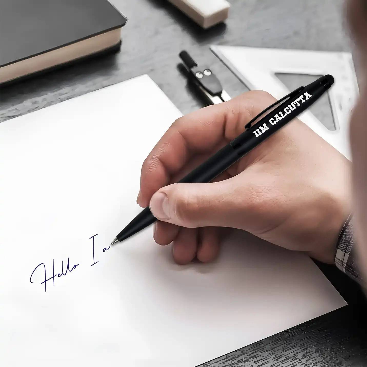 IIMC Official Engraved Signature Pen with Logo