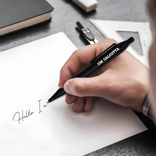 Black Edition IIMC Official Logo Pen 