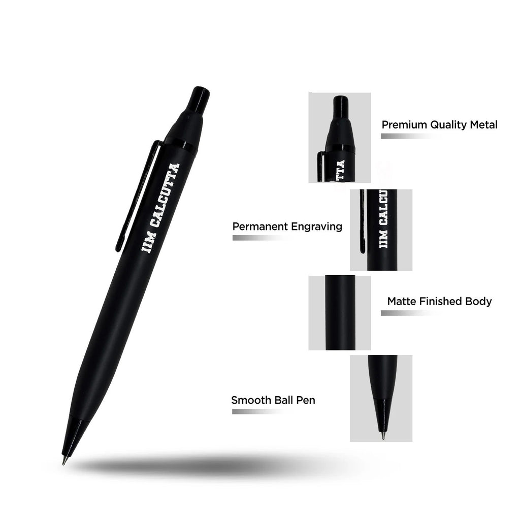 Black Edition IIMC Official Logo Pen 