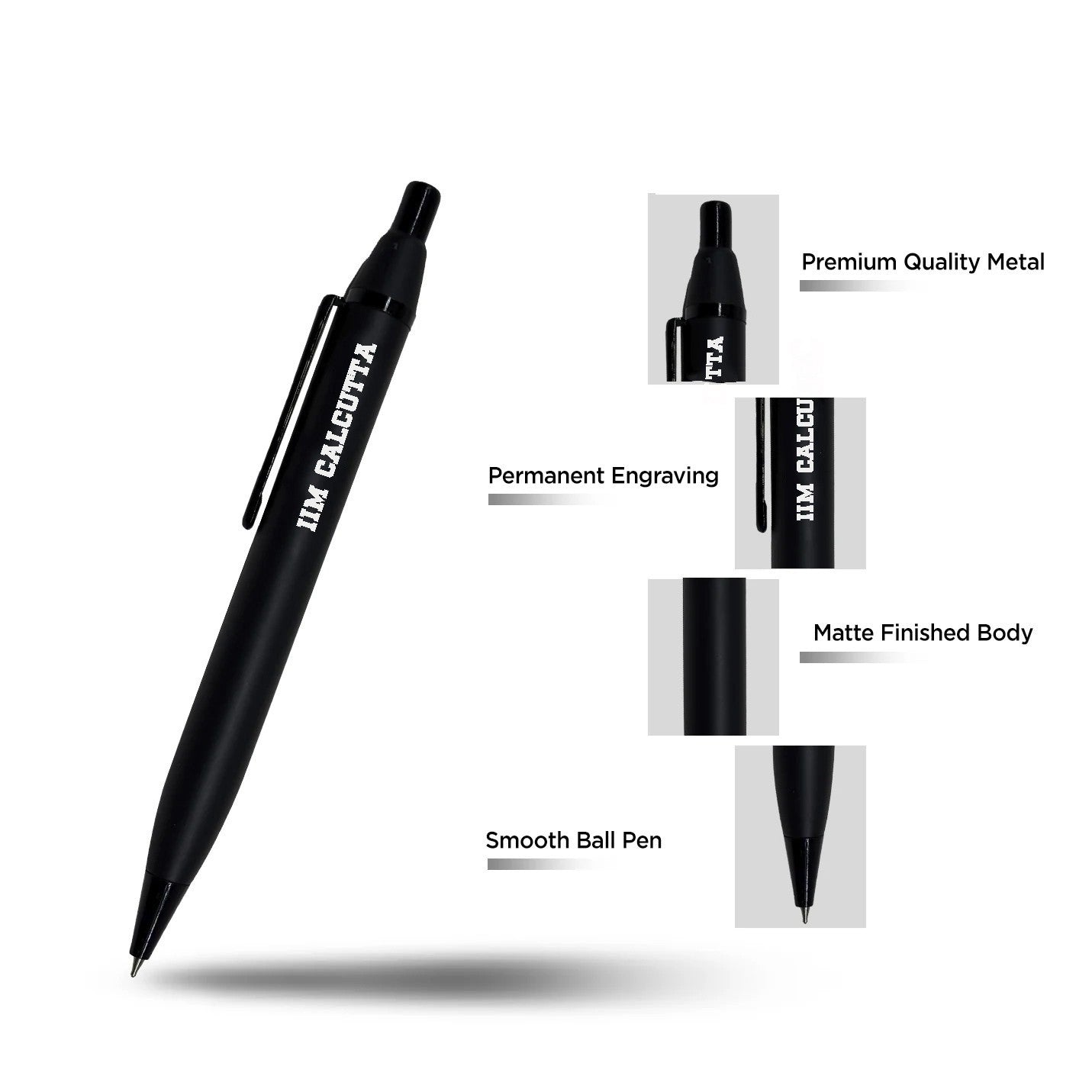 Black Edition IIMC Official Logo Pen 