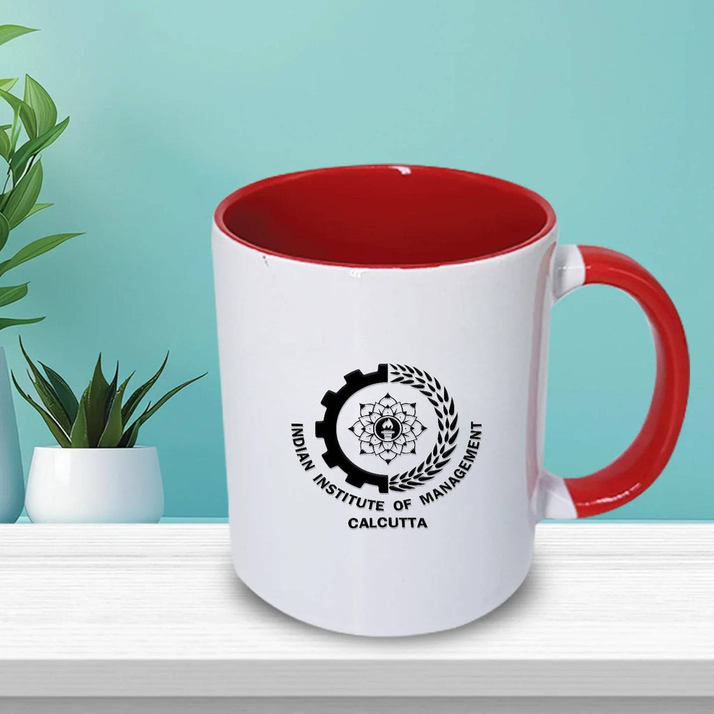 Outstanding IIMC White & Red Corporate Mugs