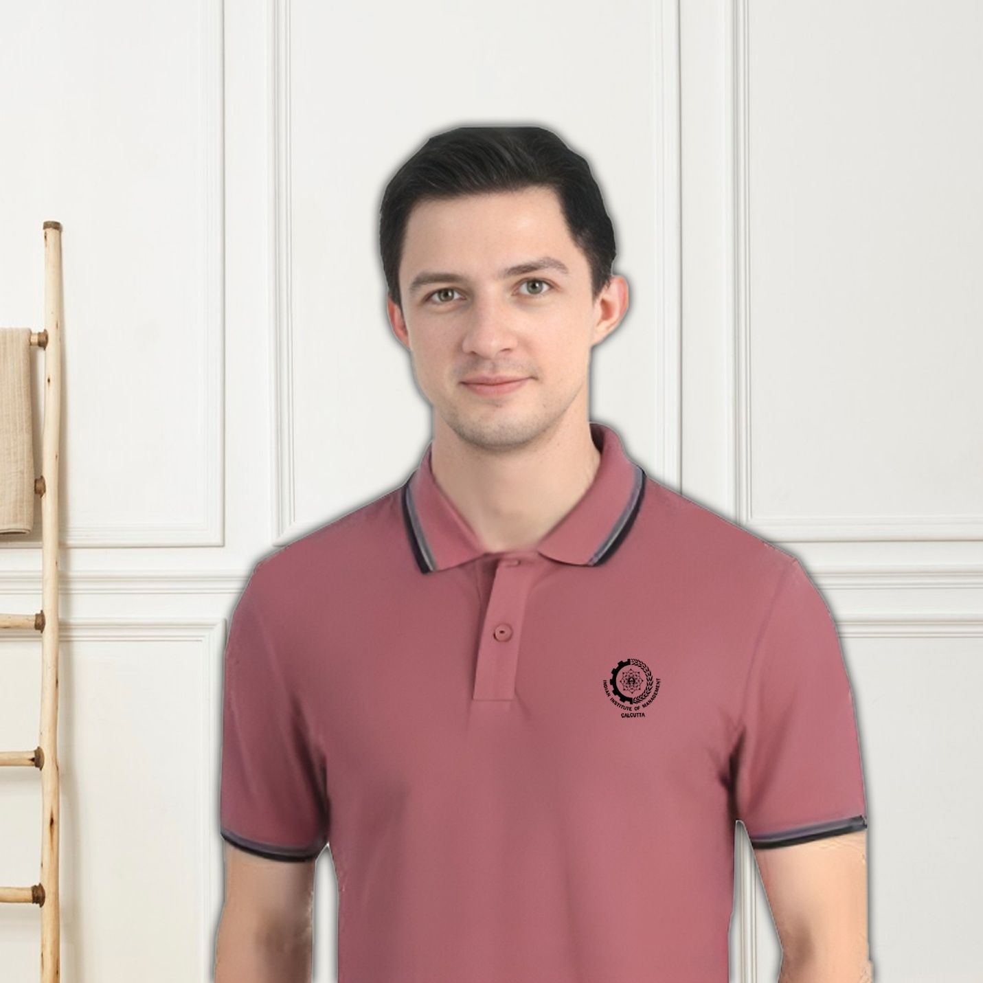 Unisex IIMC Plum Official Logo Polo T-Shirt