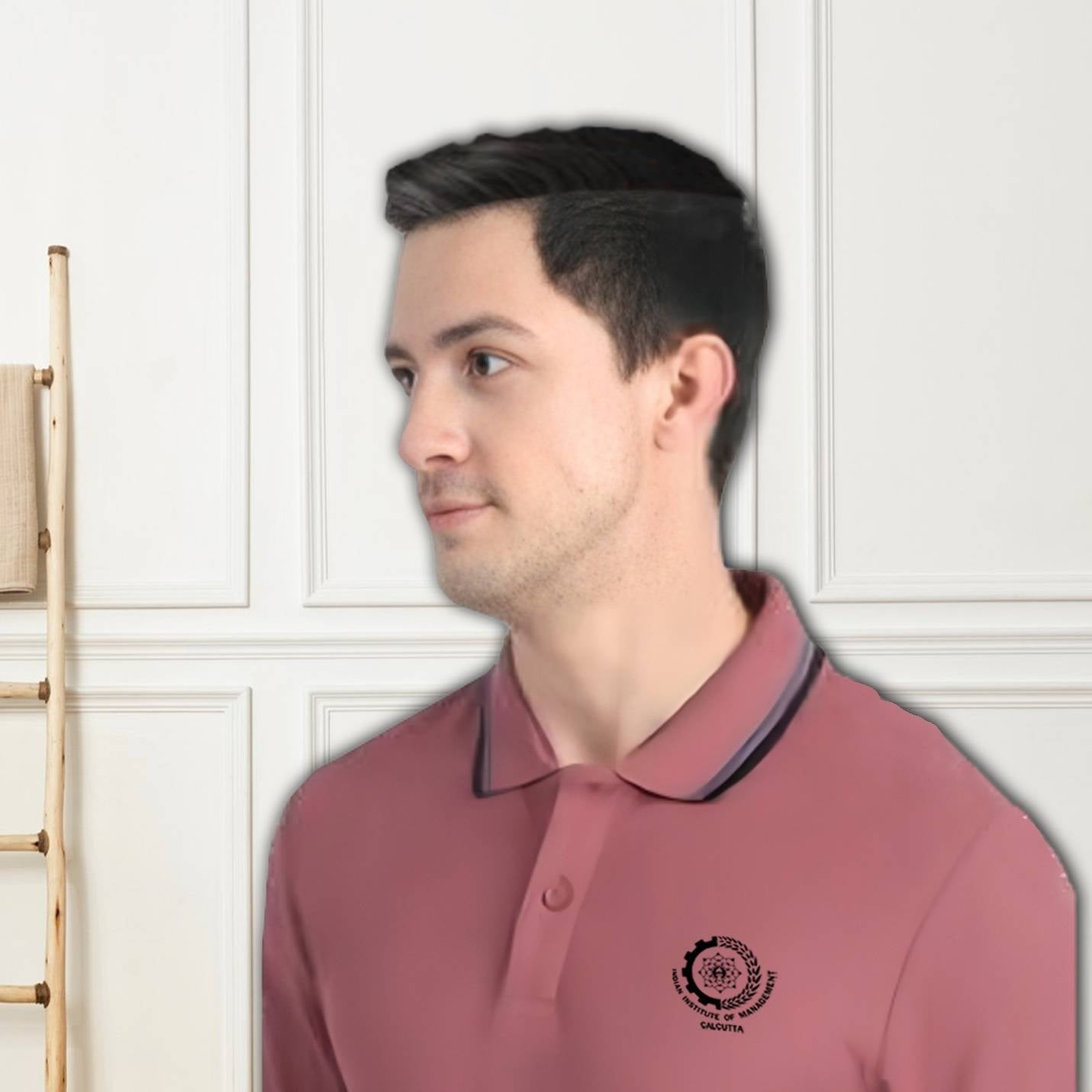 Unisex IIMC Plum Official Logo Polo T-Shirt