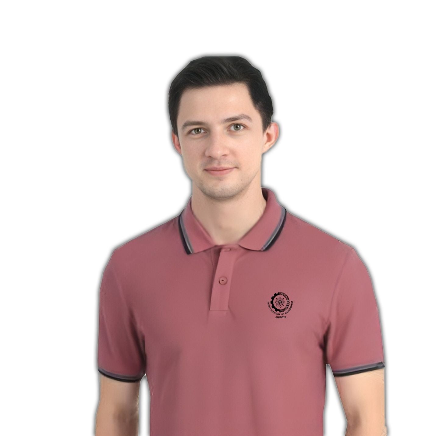 Unisex IIMC Plum Official Logo Polo T-Shirt