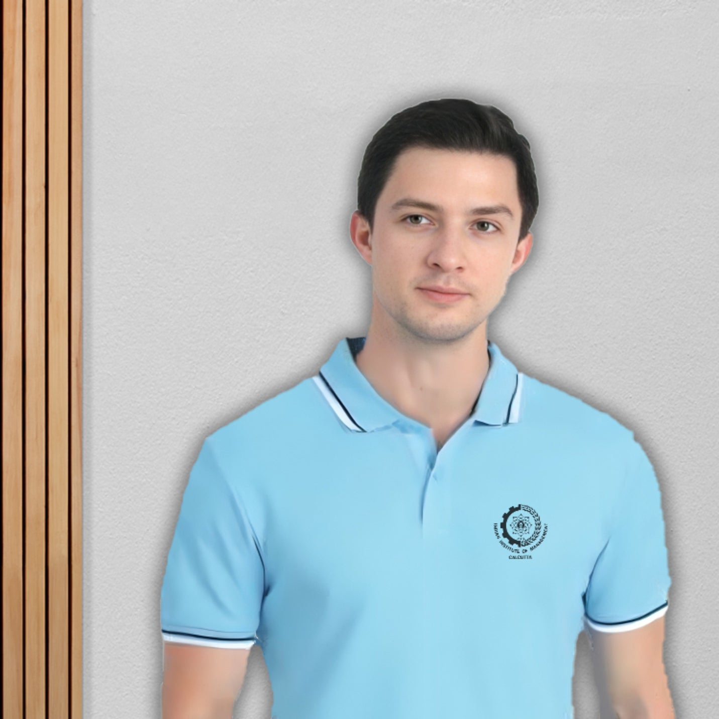 IIMC Legacy Sky Blue Polo T Shirt