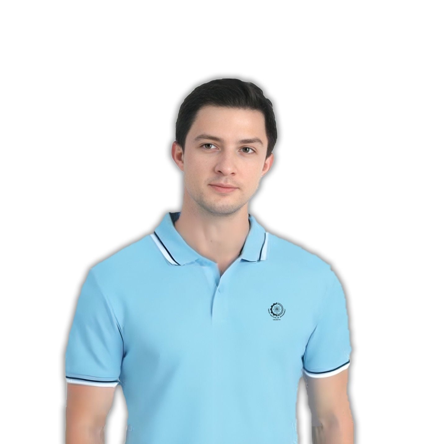 IIMC Legacy Sky Blue Polo T Shirt