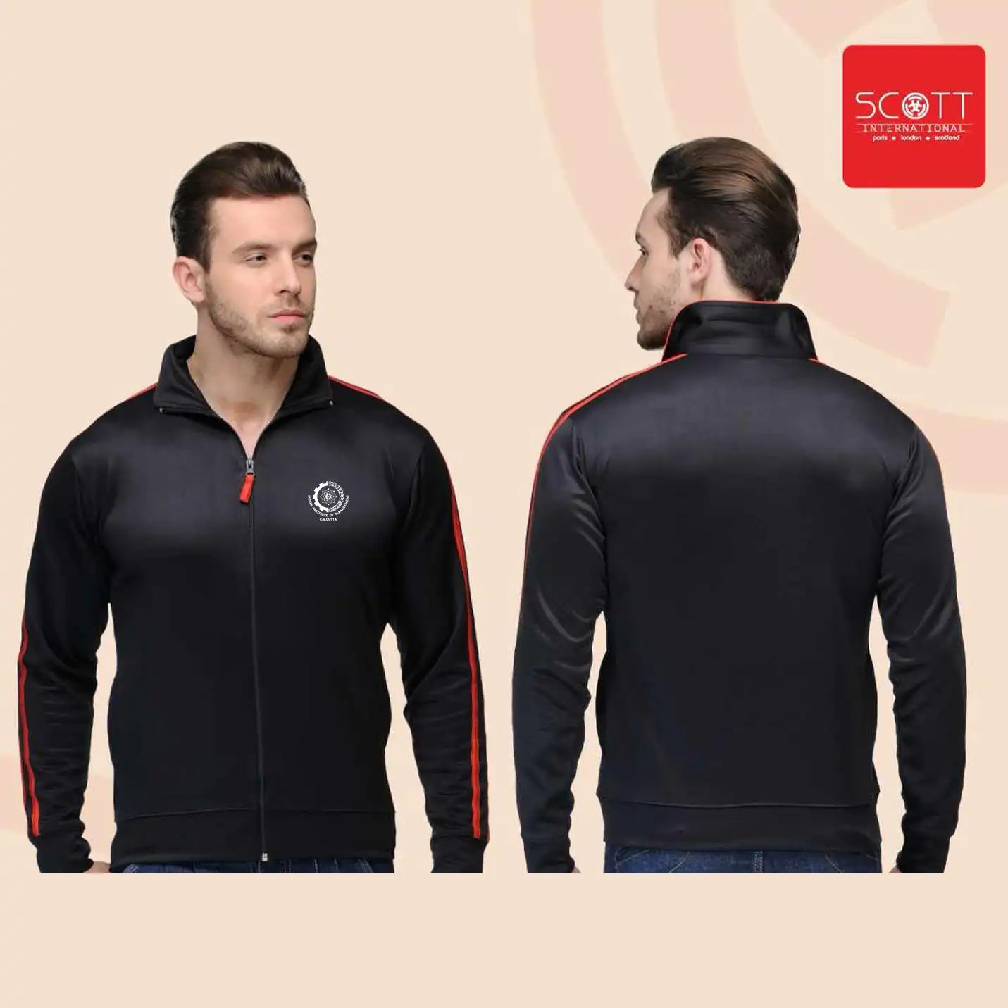 Essential IIMC Merchandise Black Striper Jacket
