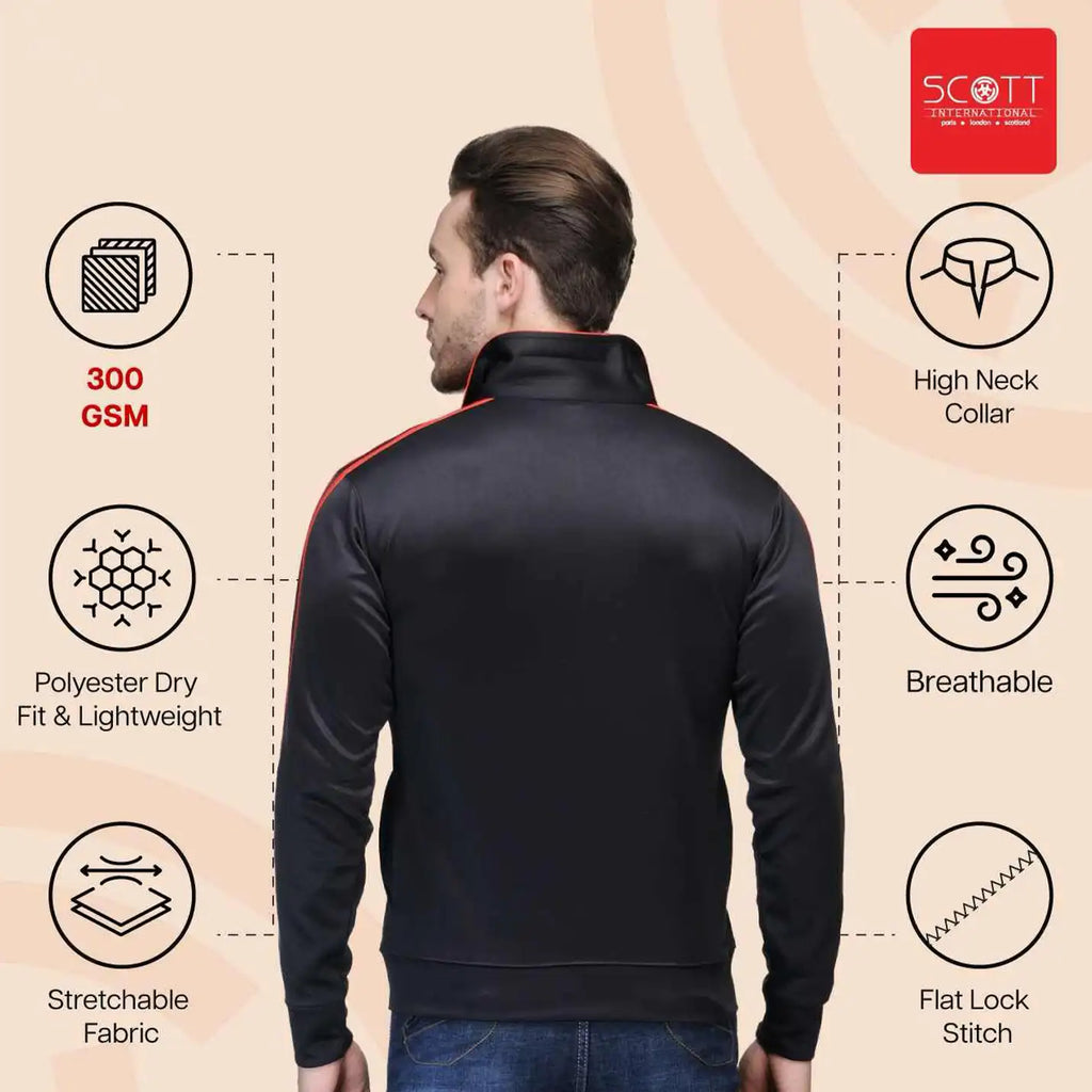 Essential IIMC Merchandise Black Striper Jacket
