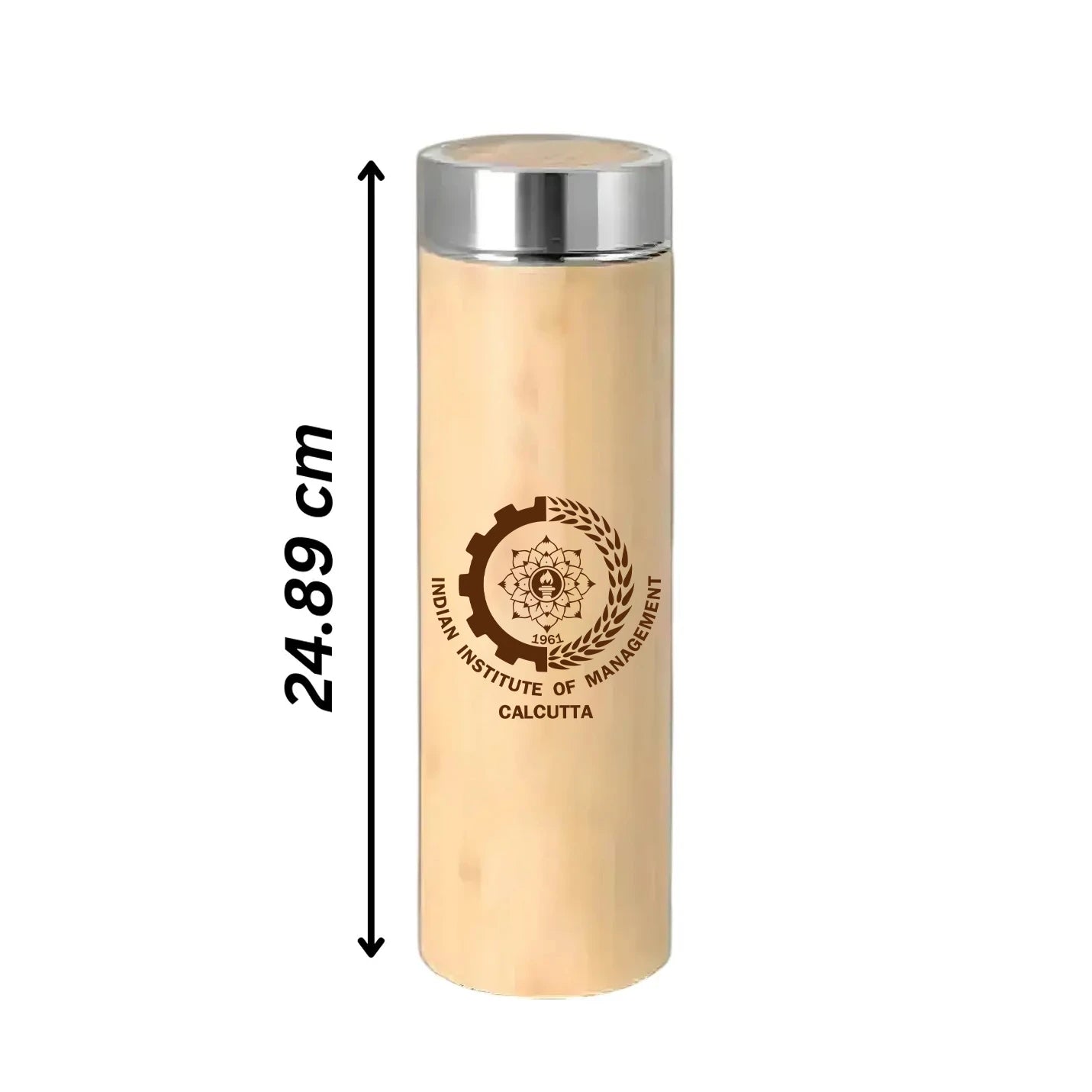 Nature Core Stainless Steel Bamboo Vacuum Flask