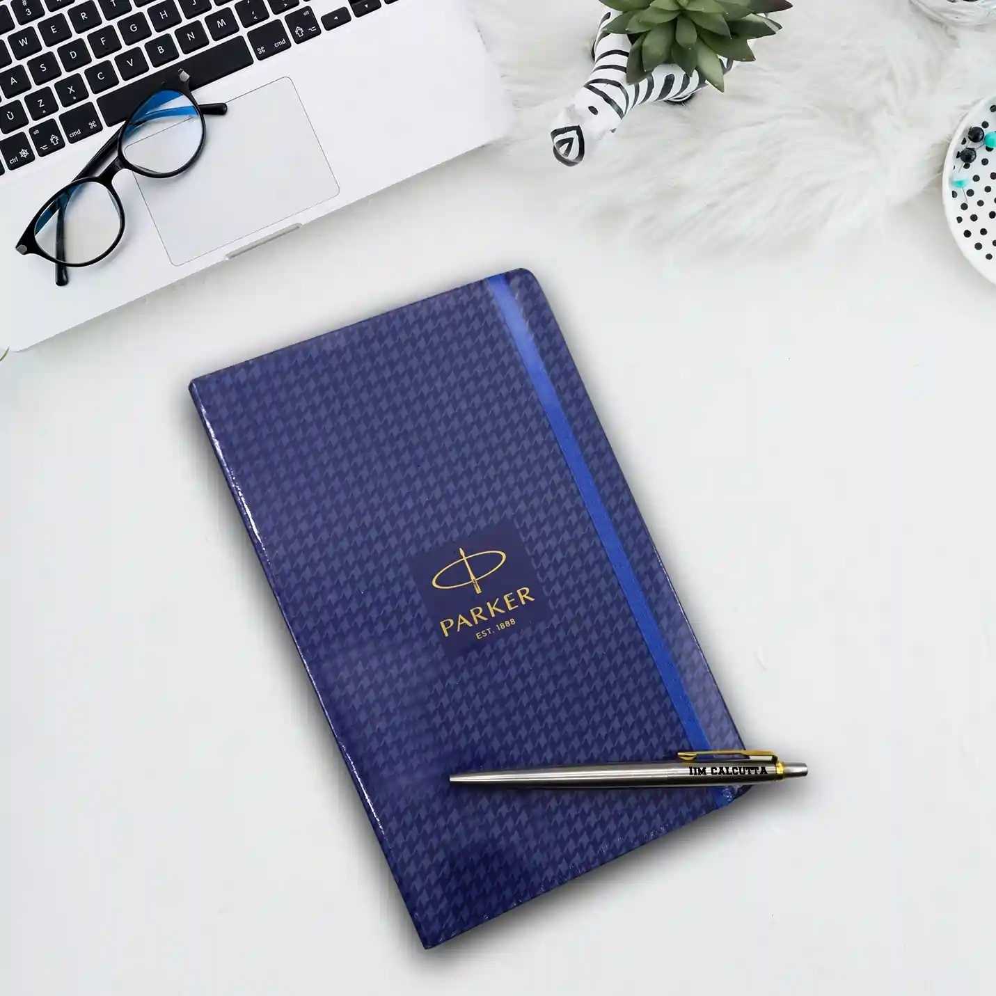 Top-Quality IIMC Parker Pen & Notebook Combo Gift Set