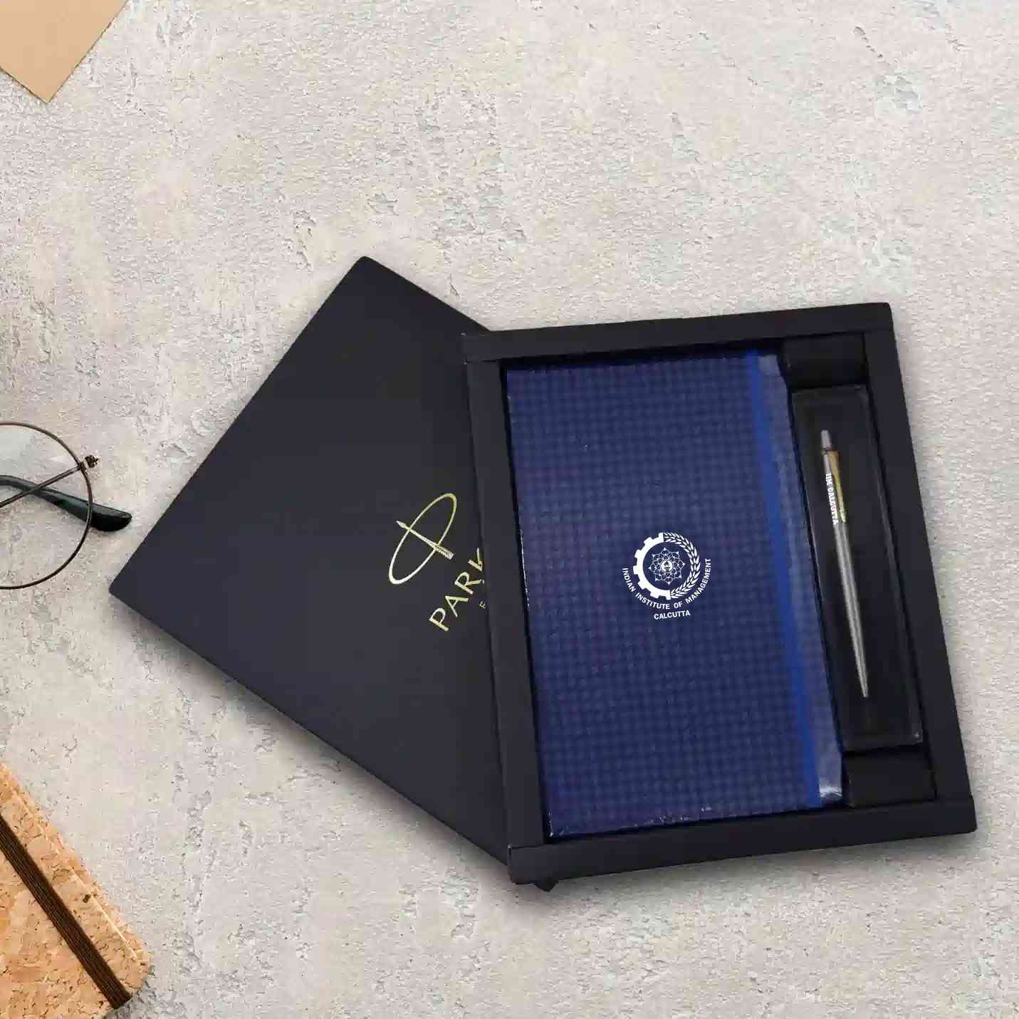 Top-Quality IIMC Parker Pen & Notebook Combo Gift Set