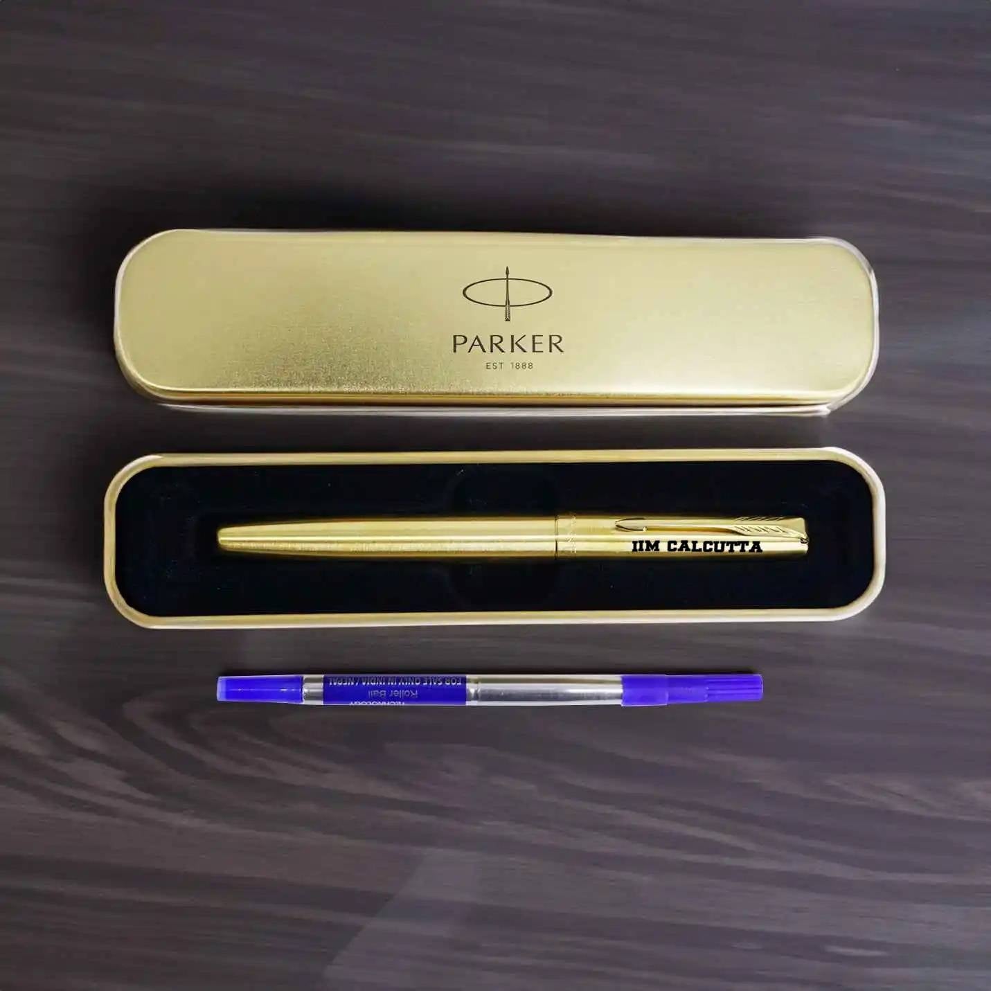 Elite IIMC Merchandise Executive Black Metal Engraved Pen
