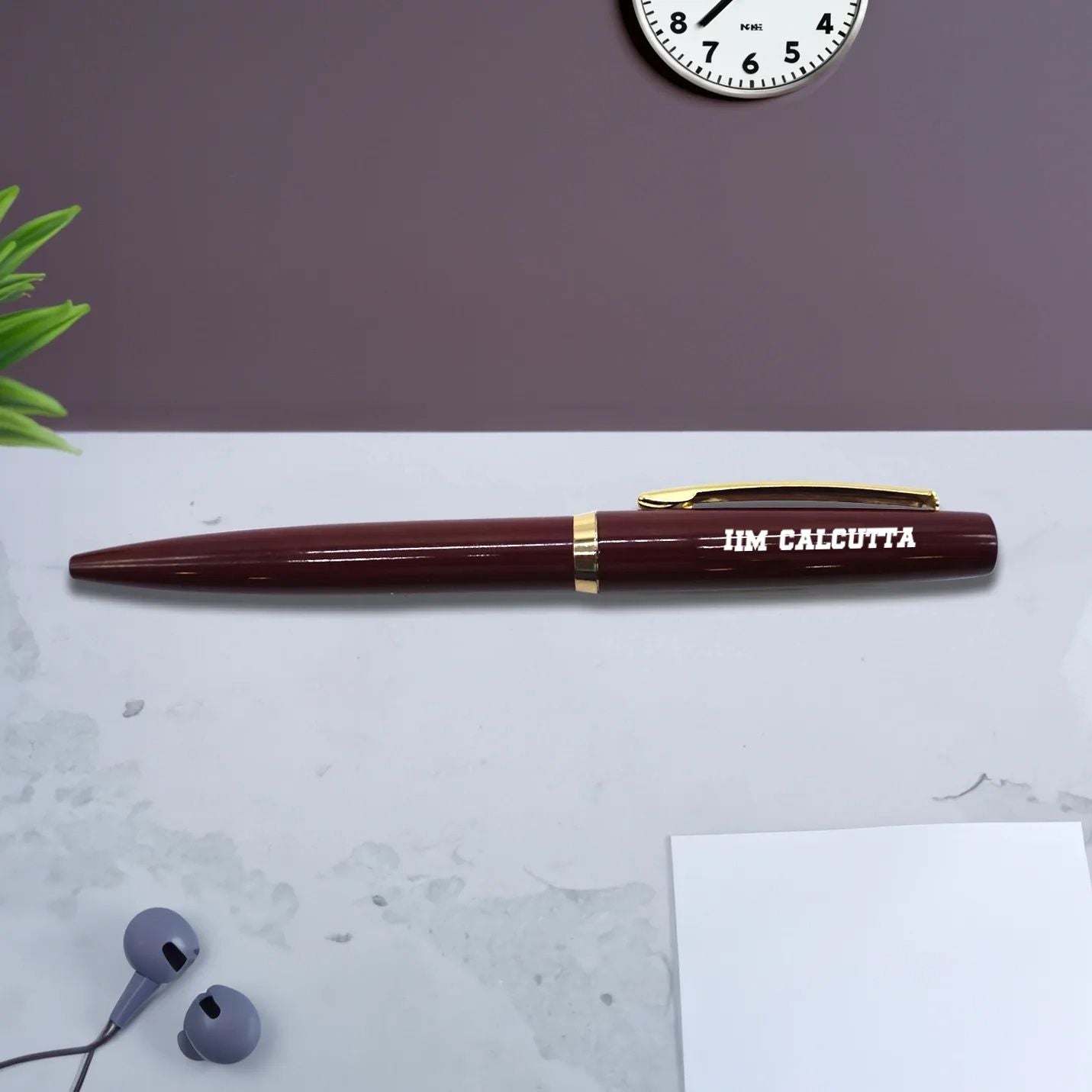 IIMC Branded Pen with A6 Notebook Gift Set
