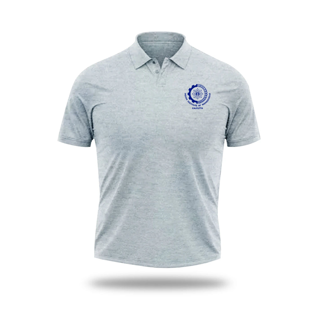 Vibrant  Polo Neck Grey IIMC T-shirts