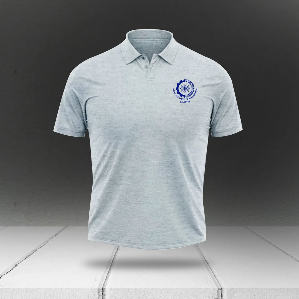 Vibrant  Polo Neck Grey IIMC T-shirts
