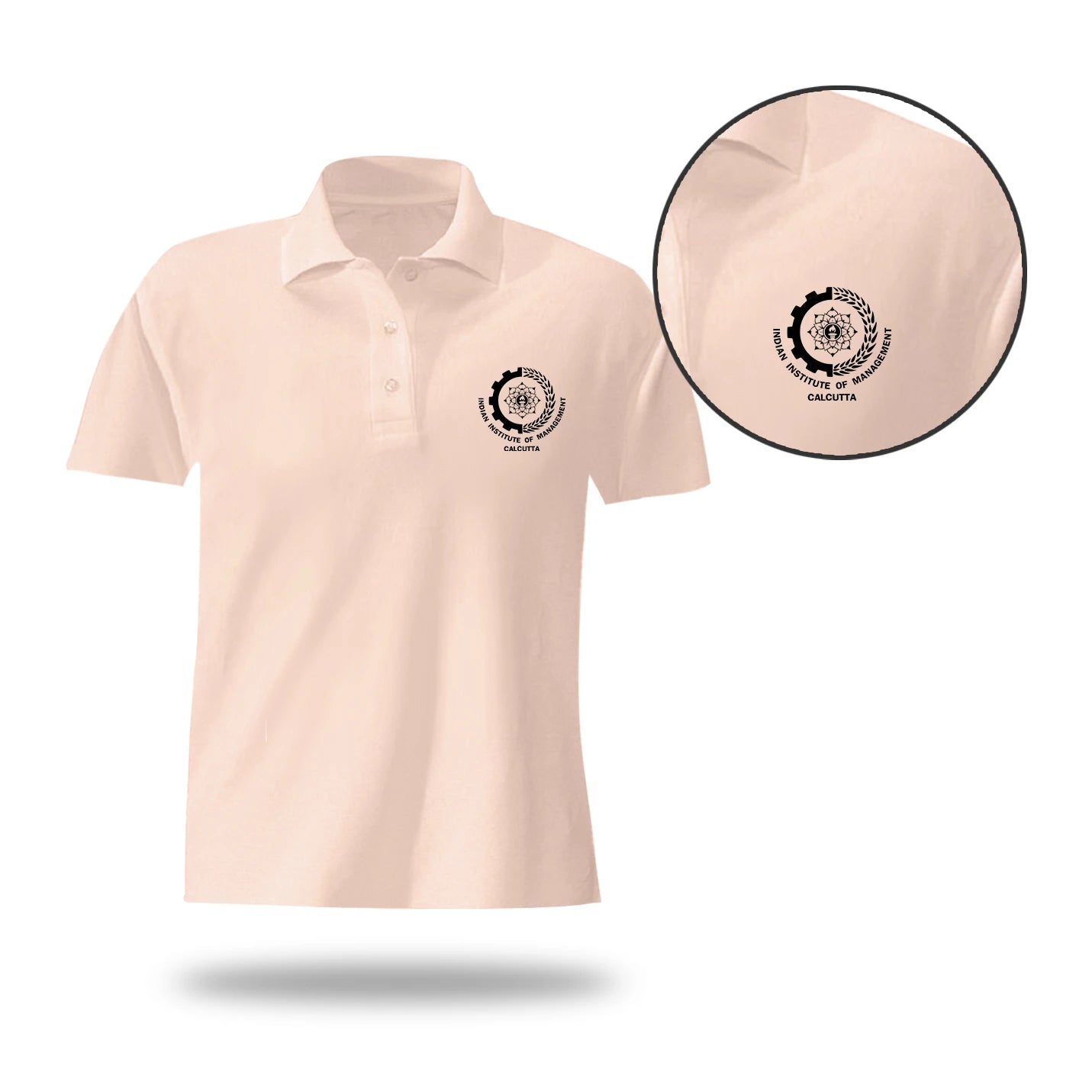 Timeless Polo Neck Peach IIMC T-shirts