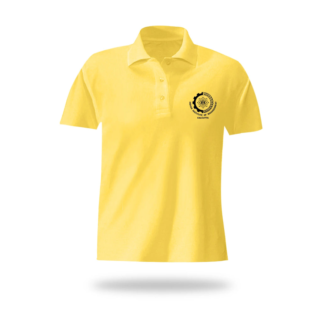 Basic  Polo Neck Yellow IIMC T-shirts