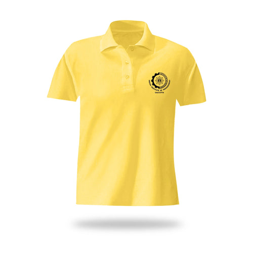 Basic  Polo Neck Yellow IIMC T-shirts