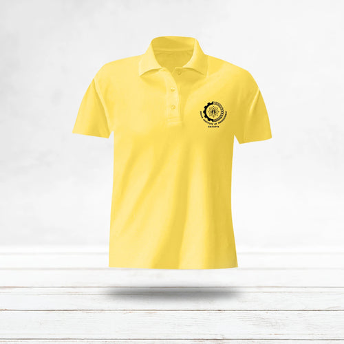 Basic  Polo Neck Yellow IIMC T-shirts
