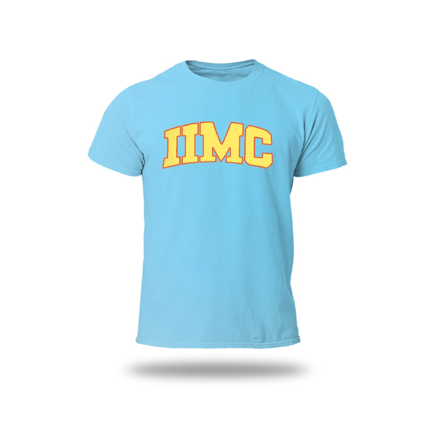 Classic Round Neck Blue IIMC Merchandise T-shirts