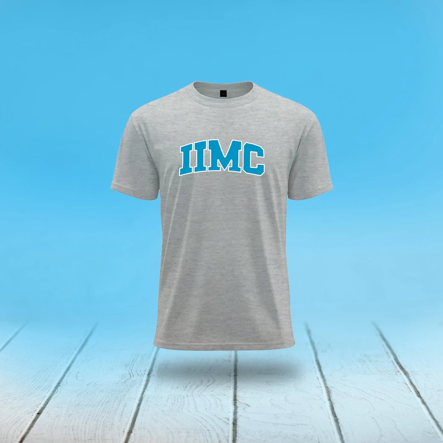 Vintage Round Neck Grey IIMC Merchandise T-shirts