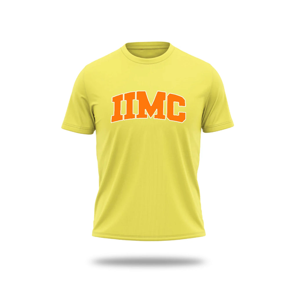 Comfort Round Neck Yellow IIMC Merchandise T-shirts